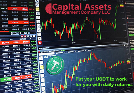 Capital Assets Management Company LLC provides their members with comprehensive wealth management along with advisory and investment services for individuals, businesses, organizations and institutions. Stability and reliability is important when making an investment and since the platform is based upon USDT (Tether), which is a stable coin that is backed by the U.S. dollar, investors can take comfort in knowing that their investments are safe and all returns on investments are always prompt and punctual.